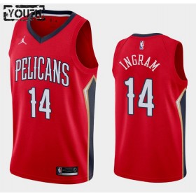 Dres New Orleans Pelicans Brandon Ingram 14 2020-21 Jordan Brand Statement Edition Swingman - Dječji